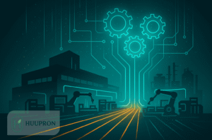 Modern factory interior in Oman showcasing household appliances and industrial equipment manufactured locally